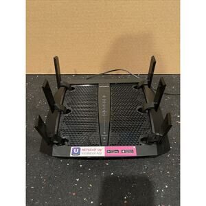 Netgear Nighthawk X6 AC3200 Tri-Band WiFi Router R8000 TESTED WORKS